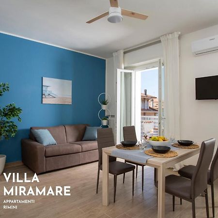Appartamenti Villa Miramare リミニ エクステリア 写真