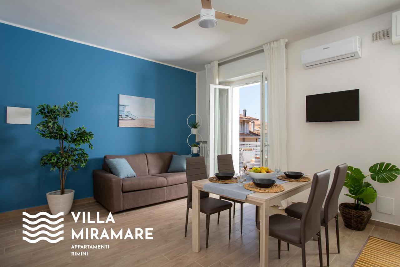 Appartamenti Villa Miramare リミニ エクステリア 写真